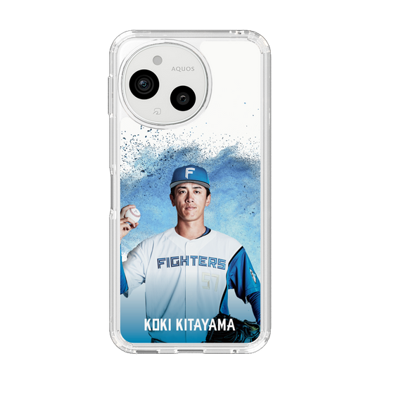 スリムプロテクションケース［ 北海道日本ハムファイターズ - ホワイト - KITAYAMA ］