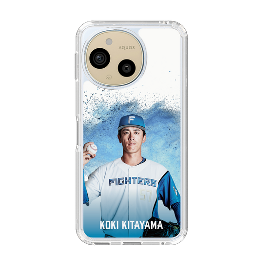 スリムプロテクションケース［ 北海道日本ハムファイターズ - ホワイト - KITAYAMA ］