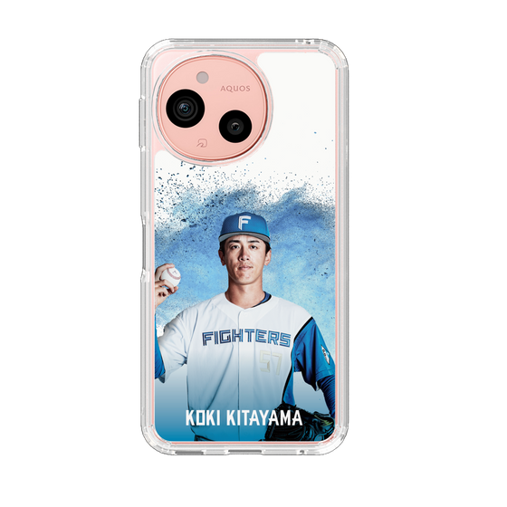 スリムプロテクションケース［ 北海道日本ハムファイターズ - ホワイト - KITAYAMA ］