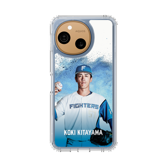 スリムプロテクションケース［ 北海道日本ハムファイターズ - ホワイト - KITAYAMA ］