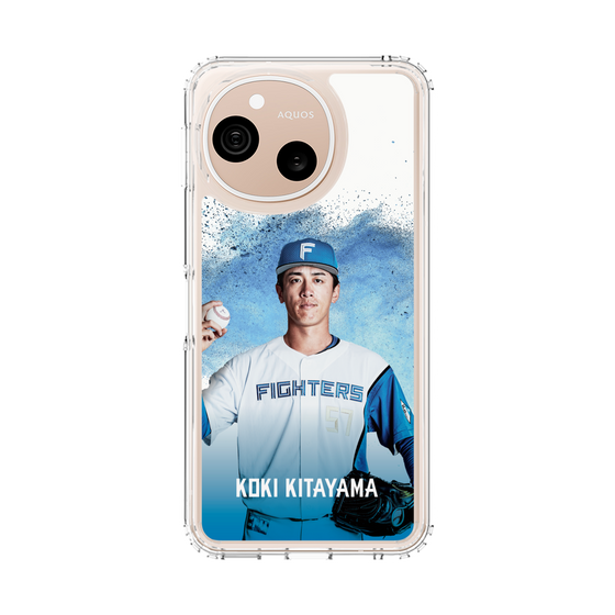 スリムプロテクションケース［ 北海道日本ハムファイターズ - ホワイト - KITAYAMA ］