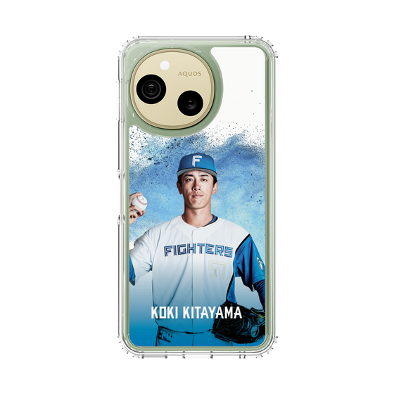 スリムプロテクションケース［ 北海道日本ハムファイターズ - ホワイト - KITAYAMA ］