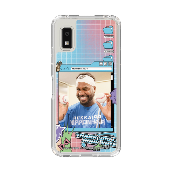 スリムプロテクションケース［ 北海道日本ハムファイターズ - SNS風 - REYES ］