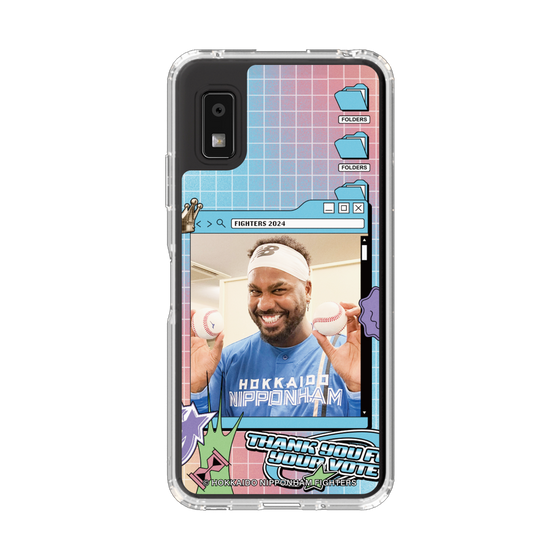 スリムプロテクションケース［ 北海道日本ハムファイターズ - SNS風 - REYES ］