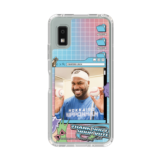 スリムプロテクションケース［ 北海道日本ハムファイターズ - SNS風 - REYES ］