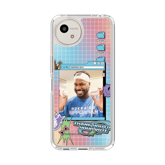 スリムプロテクションケース［ 北海道日本ハムファイターズ - SNS風 - REYES ］