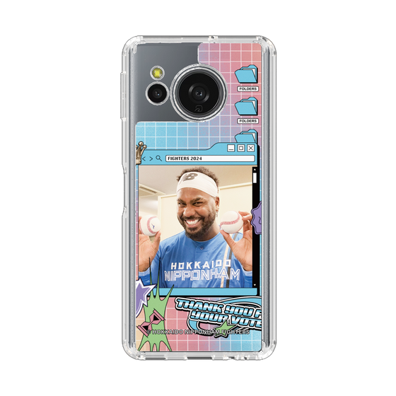 スリムプロテクションケース［ 北海道日本ハムファイターズ - SNS風 - REYES ］