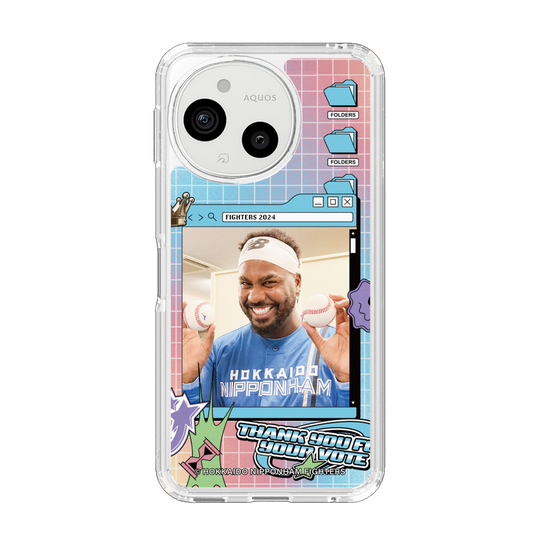 スリムプロテクションケース［ 北海道日本ハムファイターズ - SNS風 - REYES ］