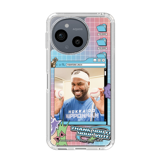 スリムプロテクションケース［ 北海道日本ハムファイターズ - SNS風 - REYES ］