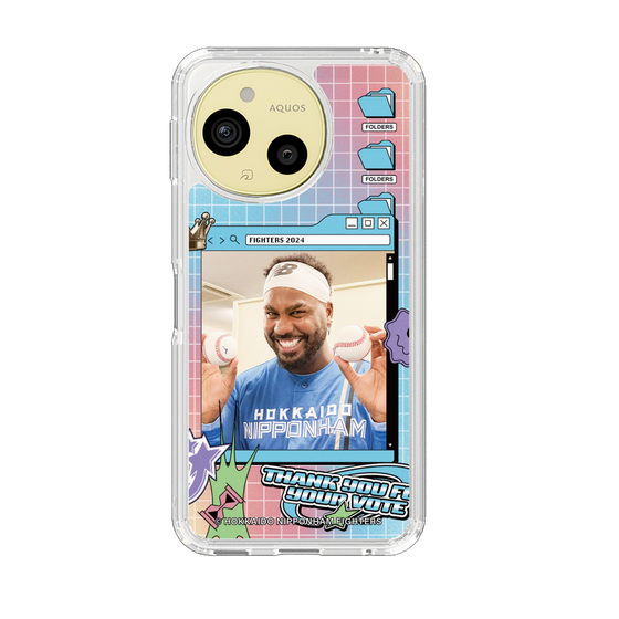 スリムプロテクションケース［ 北海道日本ハムファイターズ - SNS風 - REYES ］