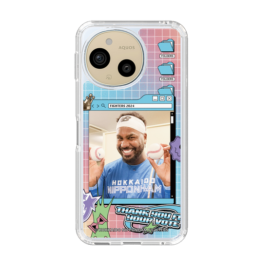 スリムプロテクションケース［ 北海道日本ハムファイターズ - SNS風 - REYES ］