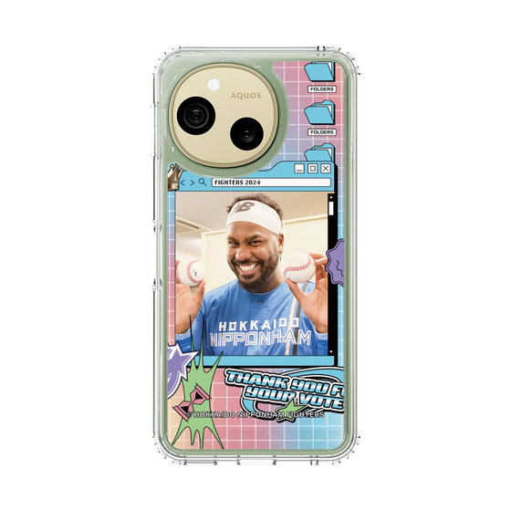 スリムプロテクションケース［ 北海道日本ハムファイターズ - SNS風 - REYES ］