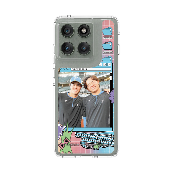 スリムプロテクションケース［ 北海道日本ハムファイターズ - SNS風 - HOSOKAWA&TAMIYA ］