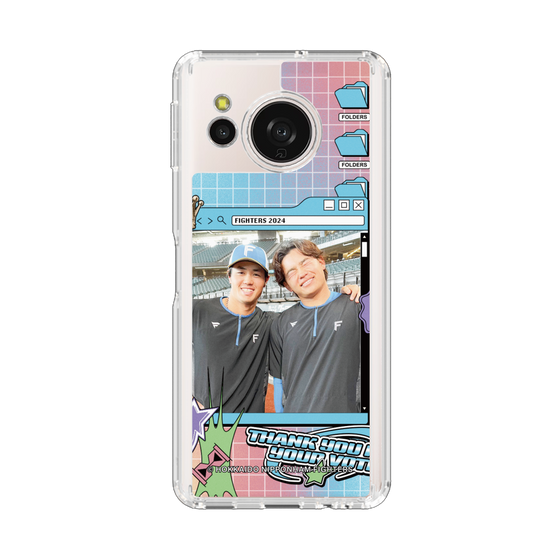 スリムプロテクションケース［ 北海道日本ハムファイターズ - SNS風 - HOSOKAWA&TAMIYA ］