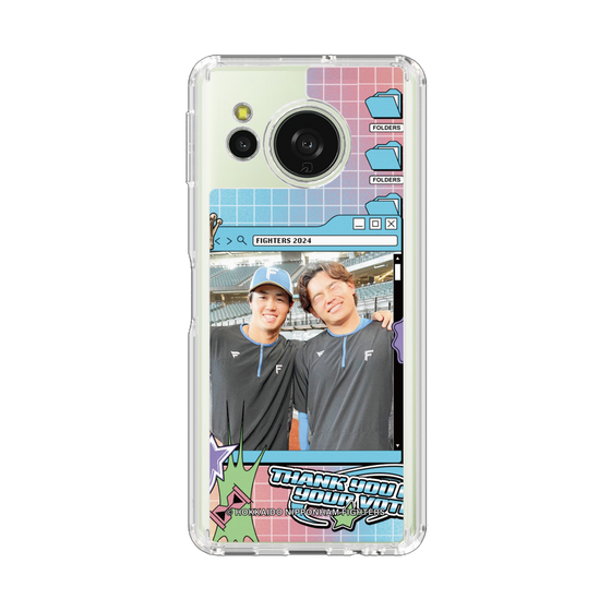 スリムプロテクションケース［ 北海道日本ハムファイターズ - SNS風 - HOSOKAWA&TAMIYA ］