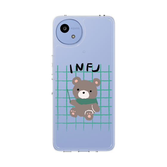 スリムプロテクションケース［ オリジナル - INFJ 提唱者 - キャラクター ］