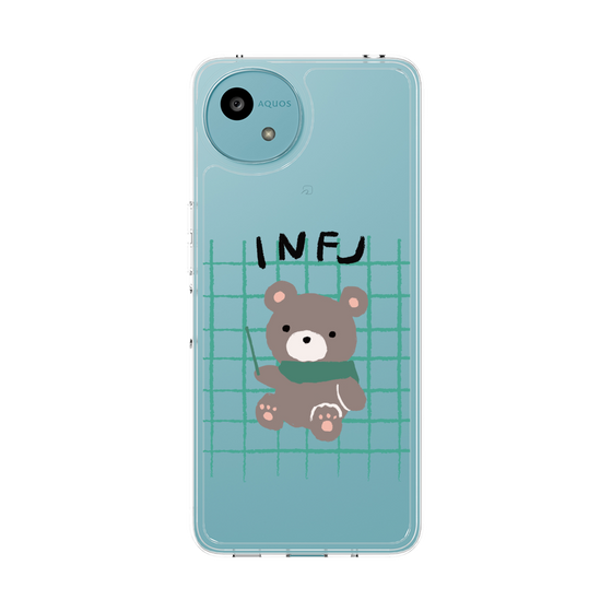 スリムプロテクションケース［ オリジナル - INFJ 提唱者 - キャラクター ］