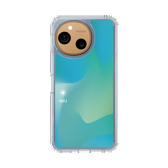 スリムプロテクションケース［ オリジナル - INFJ 提唱者 - グラデーション ］