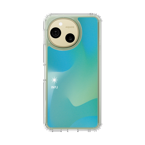 スリムプロテクションケース［ オリジナル - INFJ 提唱者 - グラデーション ］
