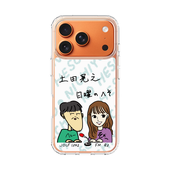 スリムプロテクションケース［ 「土田晃之 日曜のへそ」似顔絵 ］