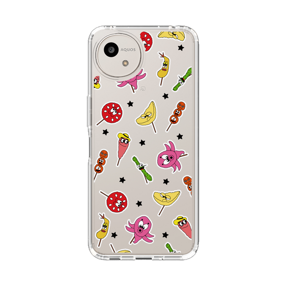 スリムプロテクションケース［ クシニョロ - 串カツの具材 ］