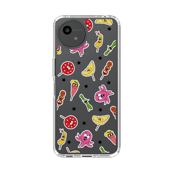 スリムプロテクションケース［ クシニョロ - 串カツの具材 ］