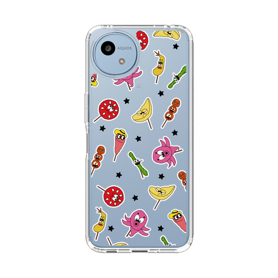 スリムプロテクションケース［ クシニョロ - 串カツの具材 ］