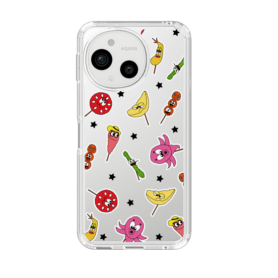 スリムプロテクションケース［ クシニョロ - 串カツの具材 ］