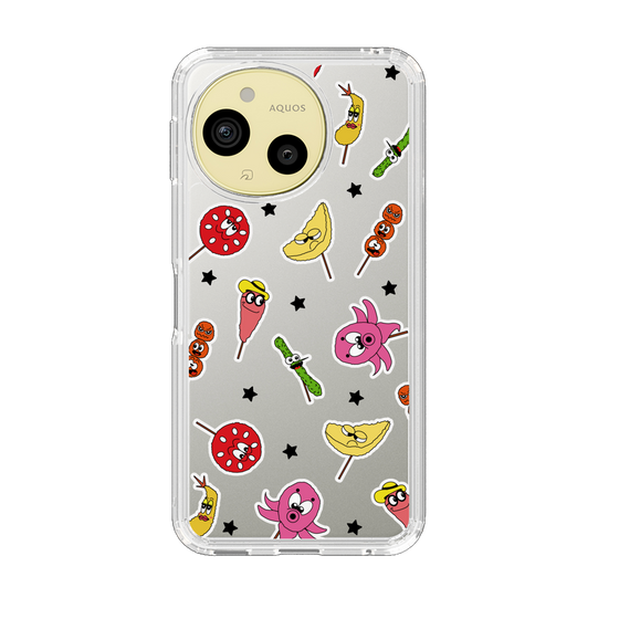 スリムプロテクションケース［ クシニョロ - 串カツの具材 ］