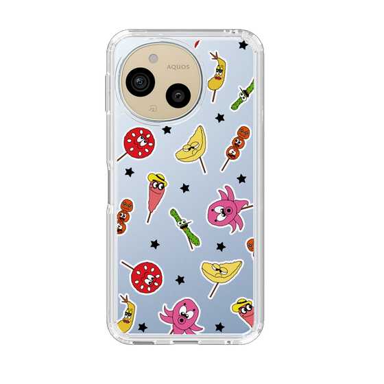 スリムプロテクションケース［ クシニョロ - 串カツの具材 ］