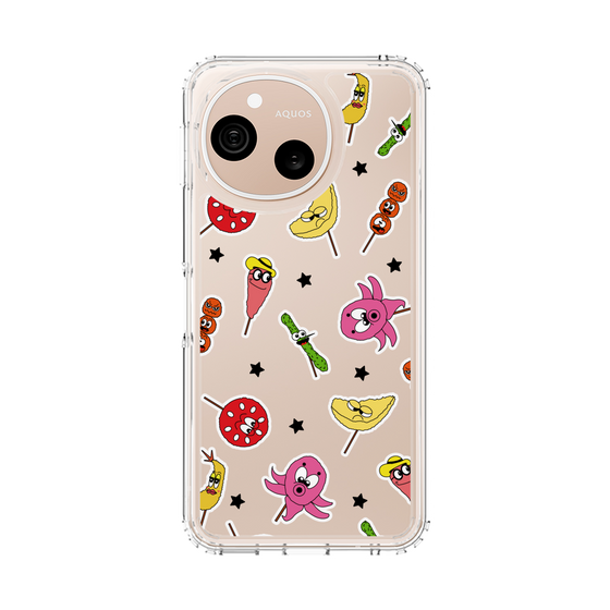 スリムプロテクションケース［ クシニョロ - 串カツの具材 ］