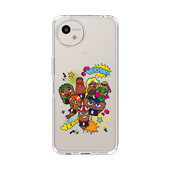 スリムプロテクションケース［ クシニョロ - 串カツ戦隊 ］