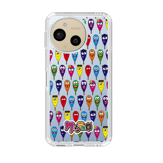 スリムプロテクションケース［ クシニョロ - クシニョロ - カラー ］