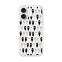 スリムプロテクションケース［ クシニョロ - クシニョロ - モノクロ ］