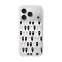 スリムプロテクションケース［ クシニョロ - クシニョロ - モノクロ ］