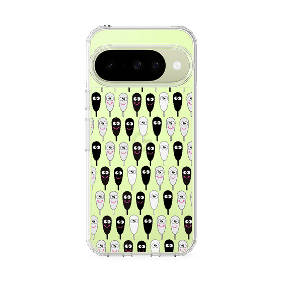 スリムプロテクションケース［ クシニョロ - クシニョロ - モノクロ ］