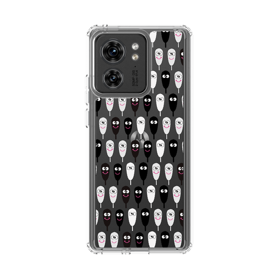 スリムプロテクションケース［ クシニョロ - クシニョロ - モノクロ ］