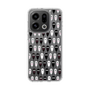 スリムプロテクションケース［ クシニョロ - クシニョロ - モノクロ ］