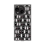 スリムプロテクションケース［ クシニョロ - クシニョロ - モノクロ ］