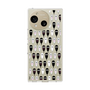 スリムプロテクションケース［ クシニョロ - クシニョロ - モノクロ ］