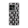 スリムプロテクションケース［ クシニョロ - クシニョロ - モノクロ ］