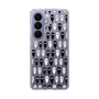 スリムプロテクションケース［ クシニョロ - クシニョロ - モノクロ ］