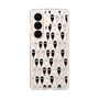 スリムプロテクションケース［ クシニョロ - クシニョロ - モノクロ ］
