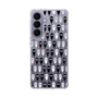 スリムプロテクションケース［ クシニョロ - クシニョロ - モノクロ ］