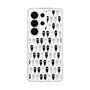 スリムプロテクションケース［ クシニョロ - クシニョロ - モノクロ ］