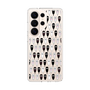 スリムプロテクションケース［ クシニョロ - クシニョロ - モノクロ ］