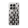 スリムプロテクションケース［ クシニョロ - クシニョロ - モノクロ ］