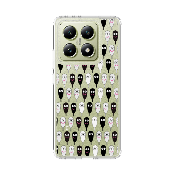 スリムプロテクションケース［ クシニョロ - クシニョロ - モノクロ ］