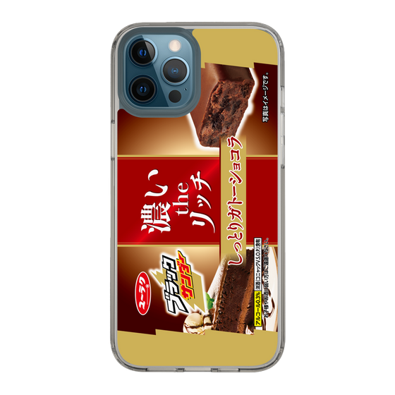 スリムプロテクションケース［ 有楽製菓 - ブラックサンダーしっとりガトーショコラ ］
