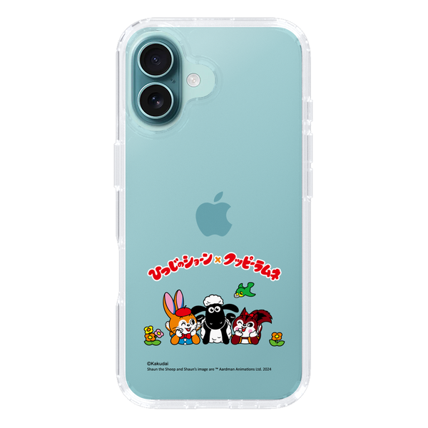 スリムプロテクションケース for Apple iPhone 16 Plus［ ひつじ